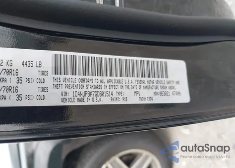 2016 Jeep Patriot Sport из США, поврежденный, VIN 1C4NJPBA7GD801514